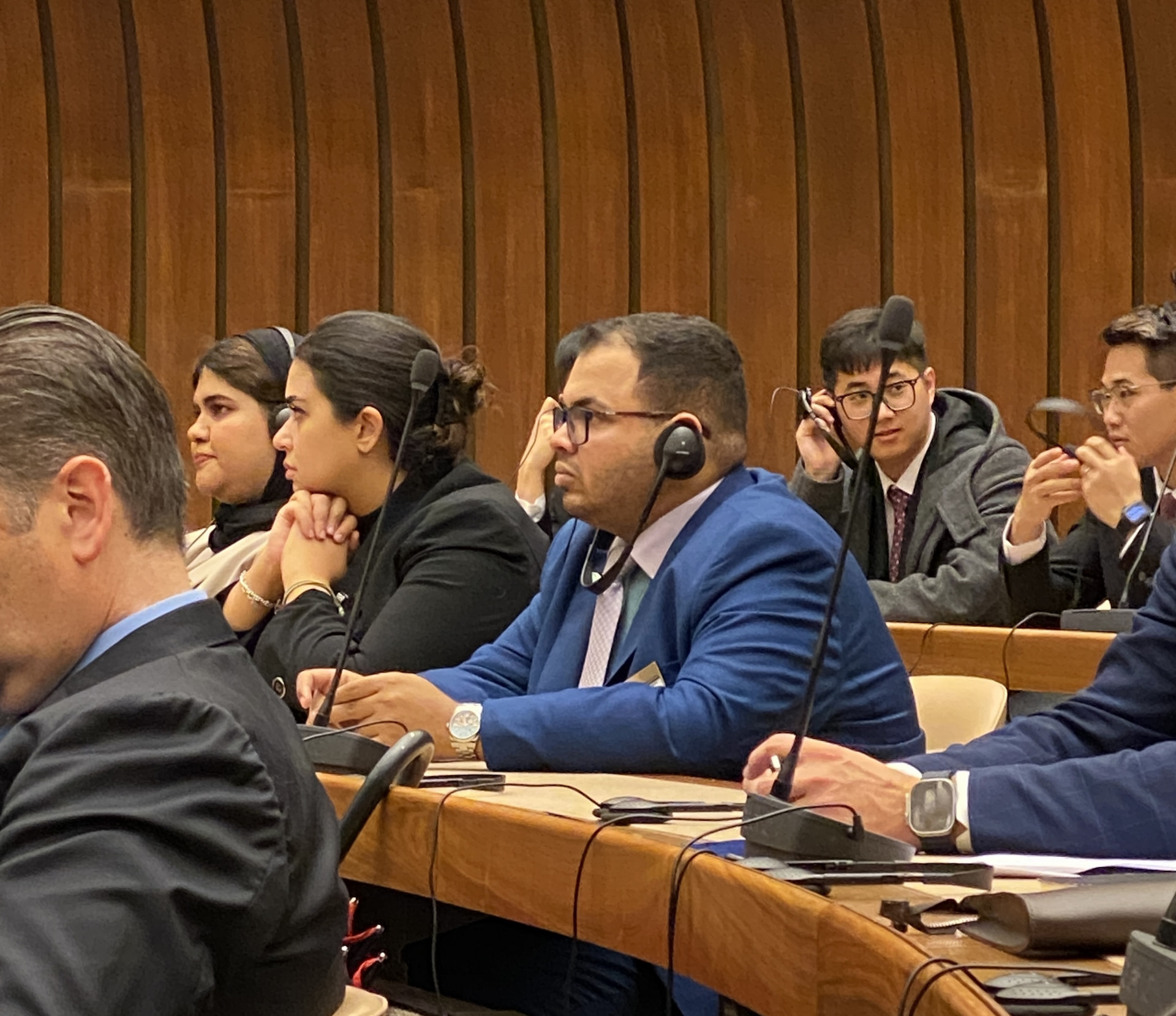 students at the united nations